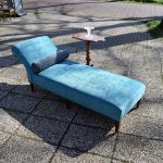 Antiek daybed sofa, Victoriaans ca 1900 - Antiekboerderij Het Wagenwiel (2)
