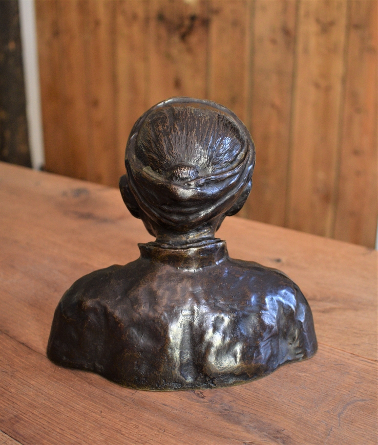 Antieke-buste-brons-Japan-ca-1900-Antiekboerderij-Het-Wagenwiel-3