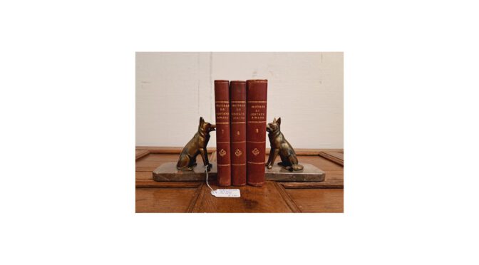 Antiek-boekensteunen-hond-Art-Deco-Het-Wagenwiel-Antiek-4a