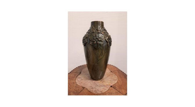Antieke-vaas-brons-Frankrijk-eind-19e-eeuw-Het-Wagenwiel-Antiek-3a