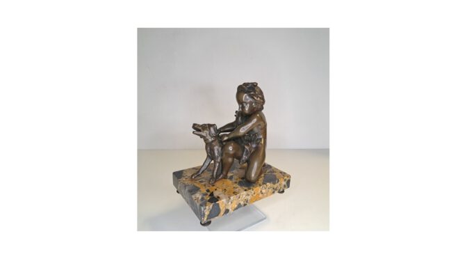 Antiek-brons-op-marmer-Frankrijk-eind-19e-eeuw-HDIV229-Het-Wagenwiel-Antiek-3a