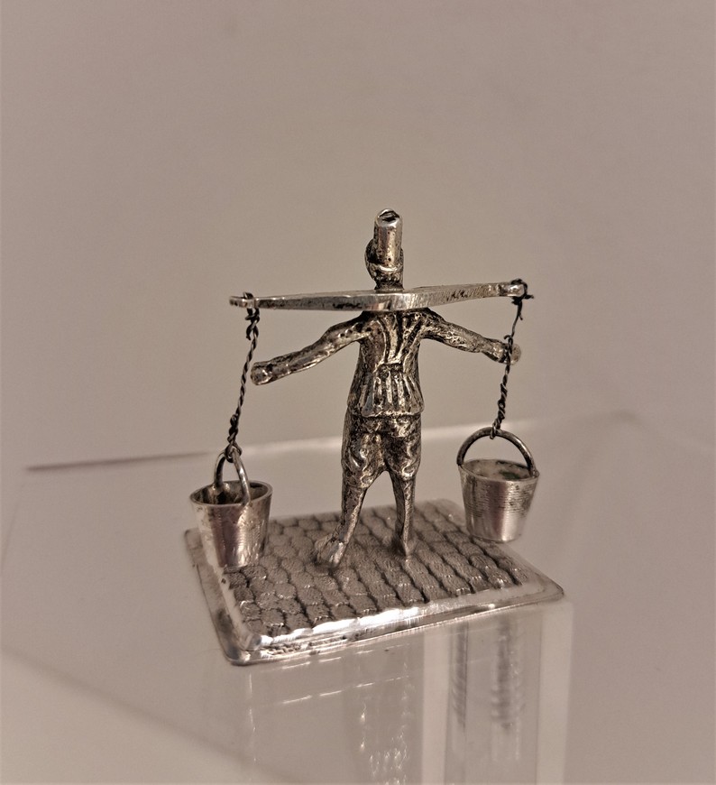 Miniatuur-melkman-zilver-H.-Hooijkaas-Schoonhoven-ca.1970-Het-Wagenwiel-Antiek-3