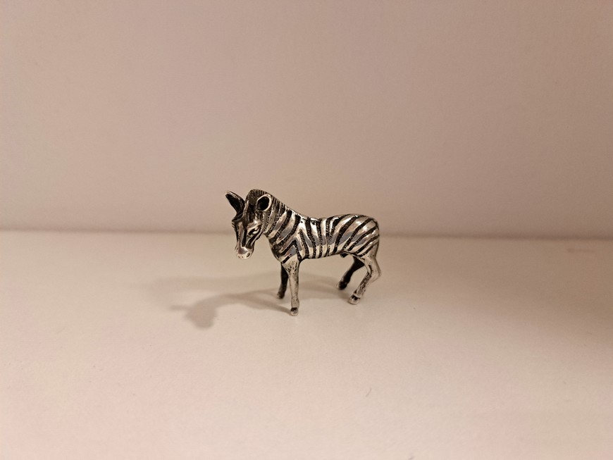 Miniatuur-zebra-zilver-HZG826.12-Het-Wagenwiel-Antiek-1