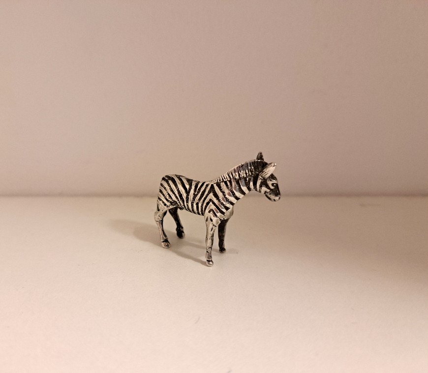 Miniatuur-zebra-zilver-HZG826.12-Het-Wagenwiel-Antiek-2