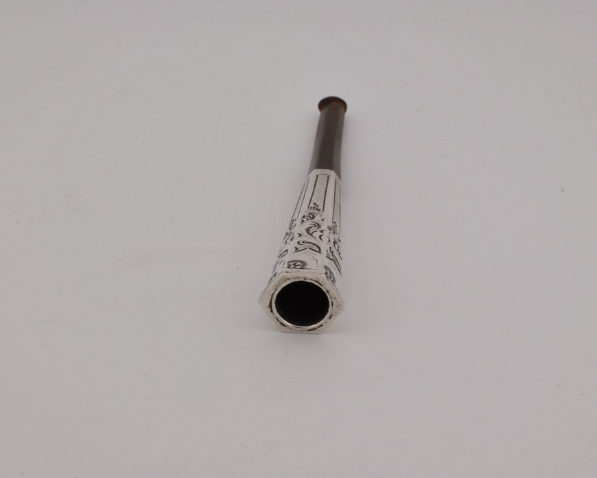 Antiek-sigarettenpijpje-zilver-Hollands-ca.1900-HZG941.02-Het-Wagenwiel-Antiek-3