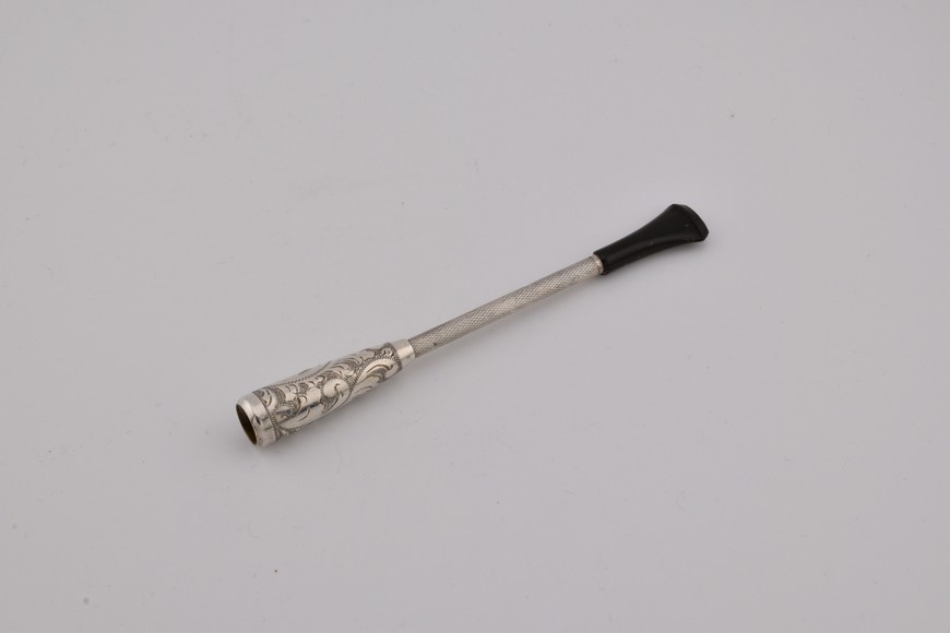 Antiek-sigarettenpijpje-zilver-ca.1880-1900-HZG941.01-Het-Wagenwiel-Antiek-1