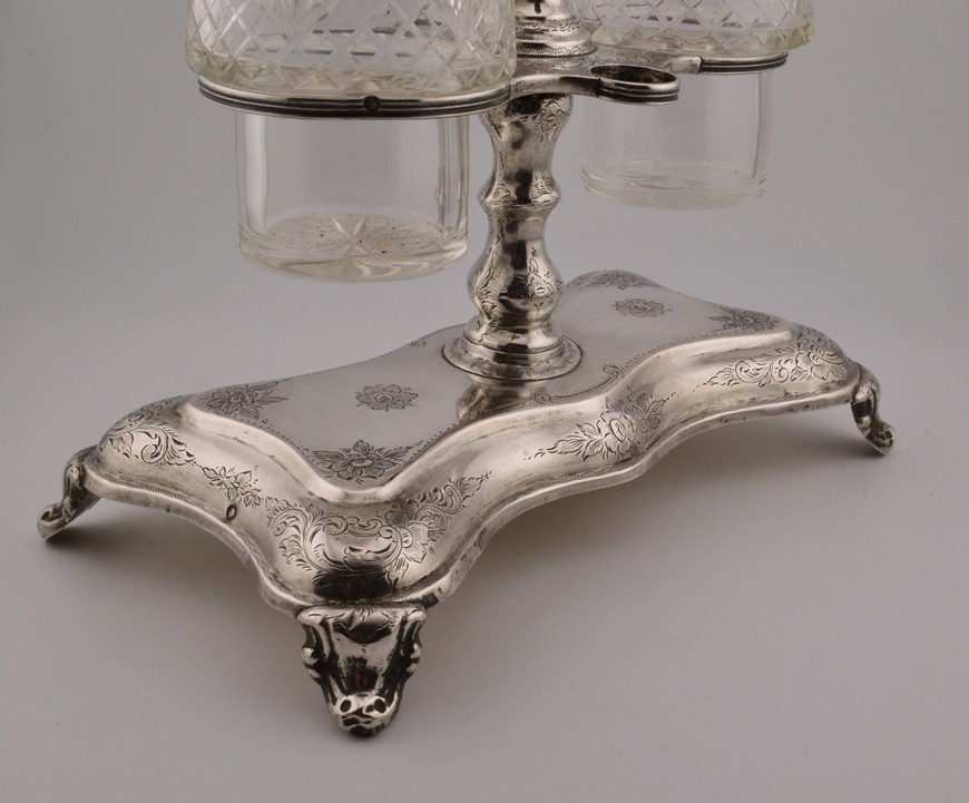 Antiek-zoet-zuurstel-kristal-en-zilver-mt-C.E.-Held-Amsterdam-jaar-1864-HZG930-Het-Wagenwiel-Antiek-4