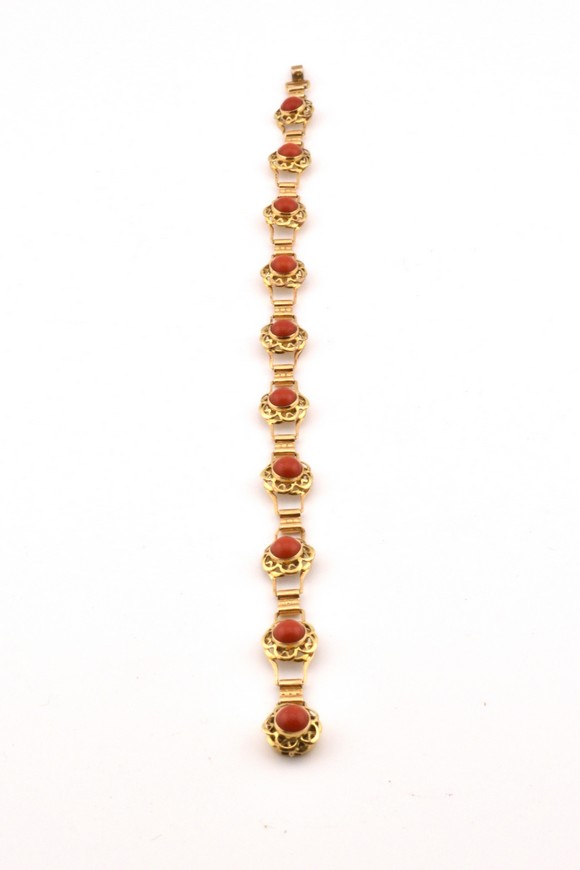 Antieke-armband-14k-goud-met-bloedkoraal-ca.1900-HS968-Het-Wagenwiel-Antiek-3