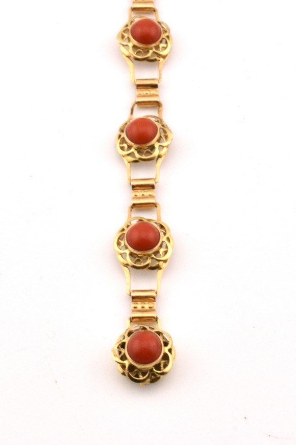 Antieke-armband-14k-goud-met-bloedkoraal-ca.1900-HS968-Het-Wagenwiel-Antiek-5