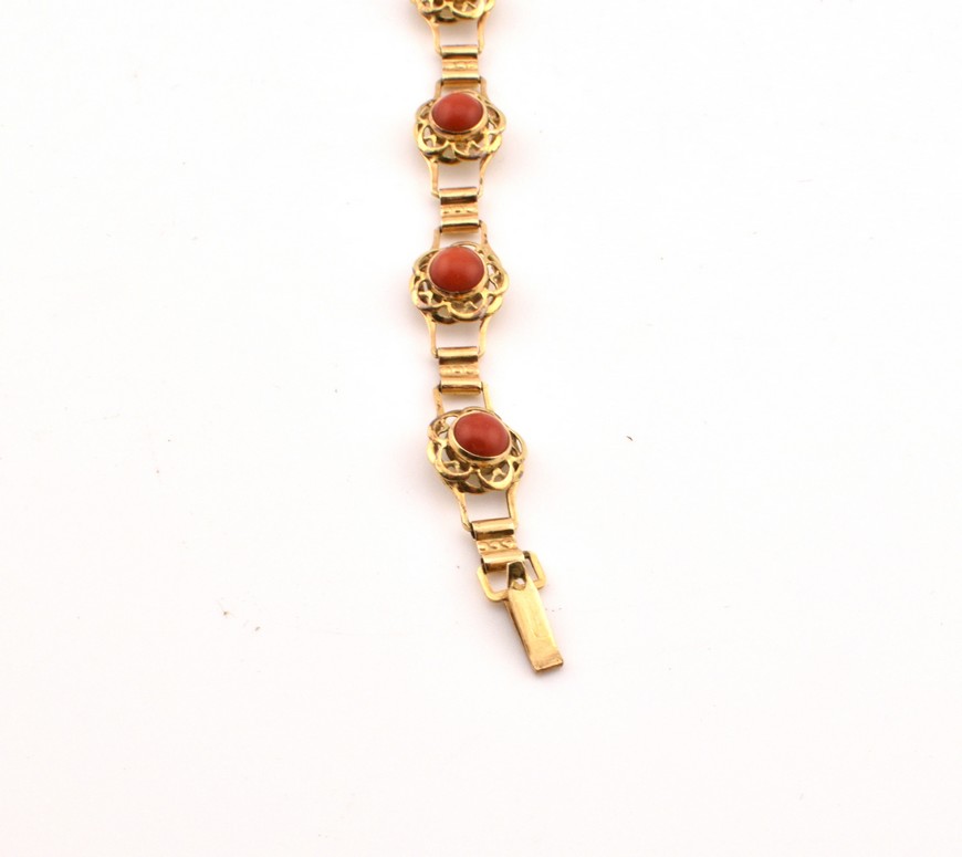 Antieke-armband-14k-goud-met-bloedkoraal-ca.1900-HS968-Het-Wagenwiel-Antiek-9