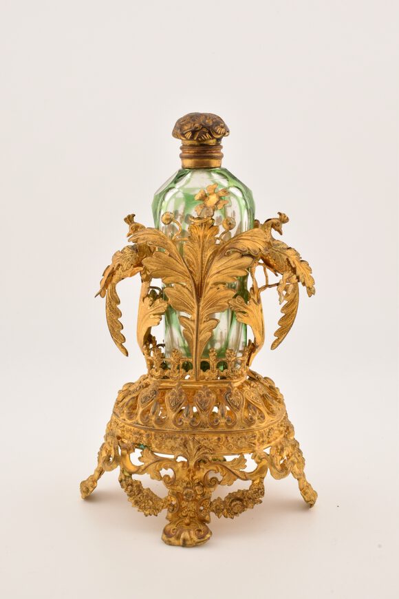Antieke-parfumfles-in-houder-verguld-Grand-Tour-ca-1850-Het-Wagenwiel-Antiek-4