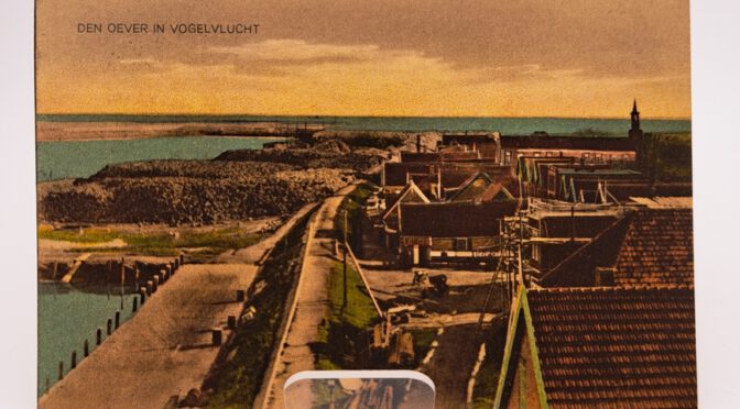 K12 – Ansichtkaart – Den Oever, panorama, 1928