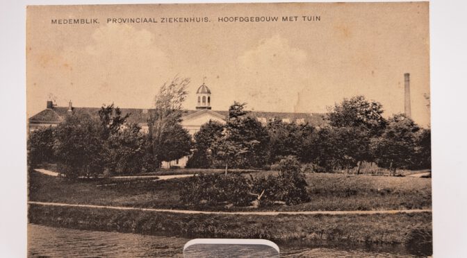 K8 – Ansichtkaart, Medemblik, Noord Holland, Provinciaal Ziekenhuis, 1928