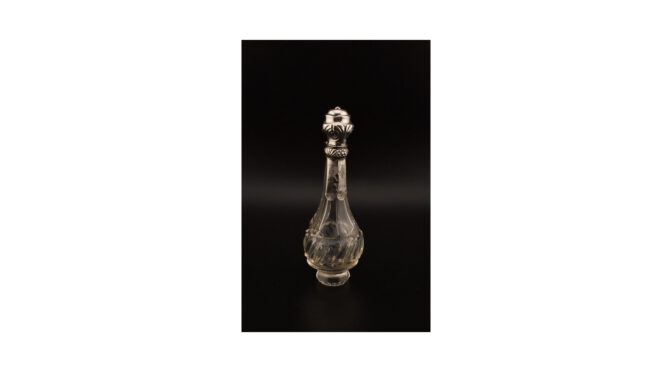 Antiek-parfumflesje-kristal-met-zilver-ca.1890-HZG1169-Het-Wagenwiel-Antiek-1a