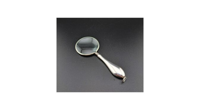 Loupe, zilver, Engeland, ca.1930 (HZG1436) - Het Wagenwiel Antiek (1a)