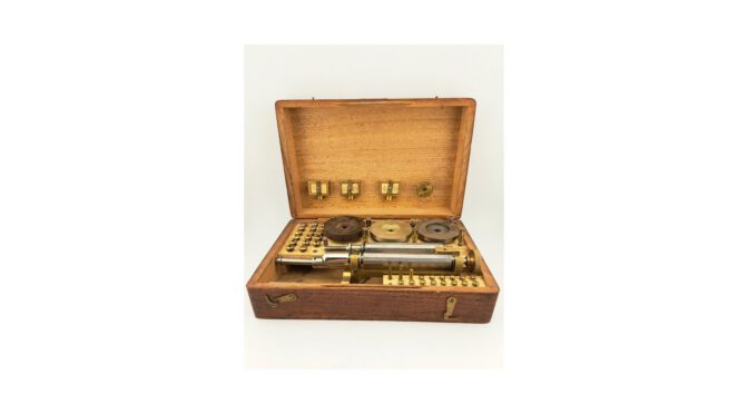 Antiek schroefpolijstmachine, G. Boley, Esslingen, Duitsland, ca.1900 (HDIV1197.10) - Het Wagenwiel Antiek (2a)