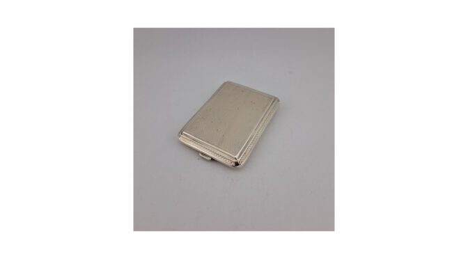 Antiek tondeldoosje, zilver, Londen, jaar 1932.