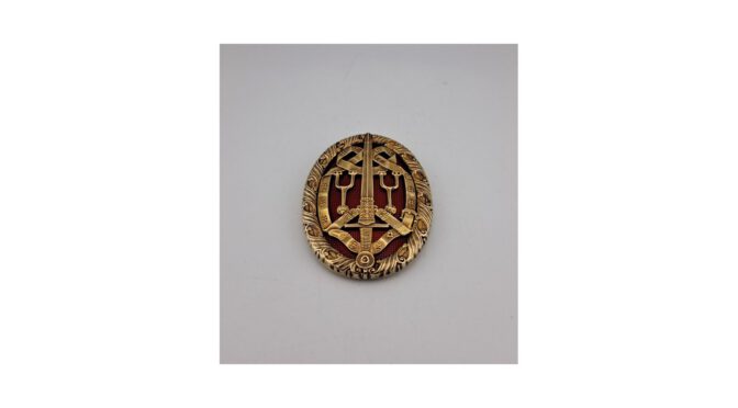 Antieke Knight Bachelor Badge, Royal Mint Londen, jaar 1926.