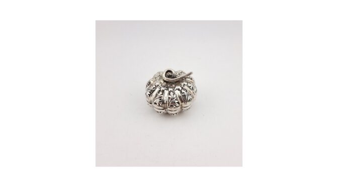 Dekseldoosje, zilver, ca.1930-1950 (HZG1528.15) - Het Wagenwiel Antiek (1a)