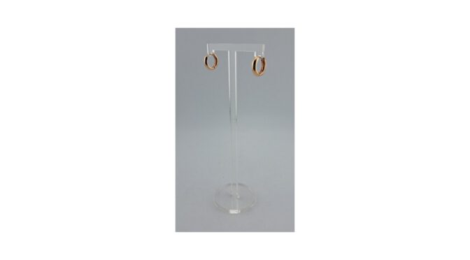Creolen, 14k goud, 12mm.