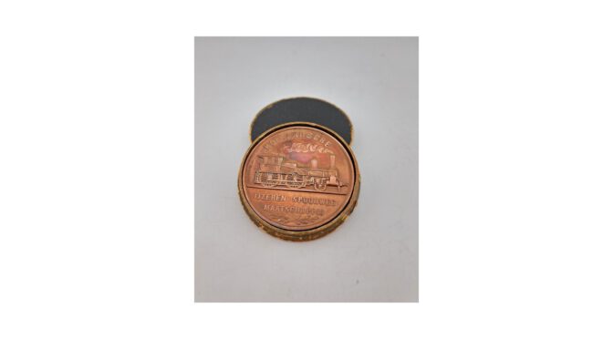 Penning, 50 jaar Hollandse IJzeren Spoorweg Maatschappij, W. Schammer, Frans Hals.