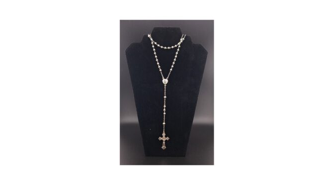 Rozenkrans, zilver, ca.1950.