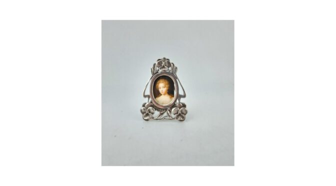 Fotolijstje, zilver, ca.1930 (HZG1643.02) - Het Wagenwiel Antiek (1a)