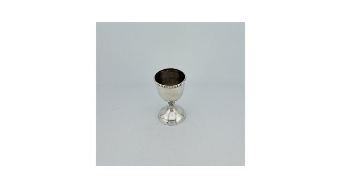 Eierdopje, zilver, ca.1930.