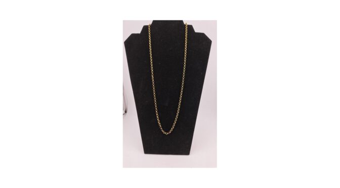 Ketting, jasseron, 14k goud, Vroemen-Thissen, Heerlen, ca.1960.