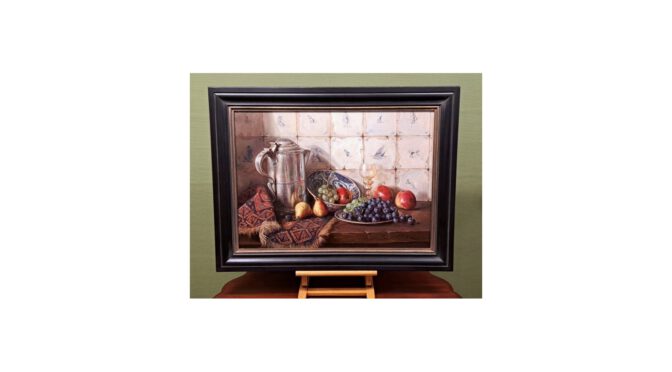 Schilderij, stilleven, Pieter ('Piet') Moleveld, olieverf op doek 50 x 70cm ca 1940 - 1950 - Het Wagenwiel Antiek (2a)Schilderij, stilleven, Pieter ('Piet') Moleveld, olieverf op doek 50 x 70cm ca 1940 - 1950 - Het Wagenwiel Antiek (2a)Schilderij, stilleven, Pieter ('Piet') Moleveld, olieverf op doek 50 x 70cm ca 1940 - 1950 - Het Wagenwiel Antiek (2a)Schilderij, stilleven, Pieter ('Piet') Moleveld, olieverf op doek 50 x 70cm ca 1940 - 1950 - Het Wagenwiel Antiek (2a)Schilderij, stilleven, Pieter ('Piet') Moleveld, olieverf op doek 50 x 70cm ca 1940 - 1950 - Het Wagenwiel Antiek (2a)