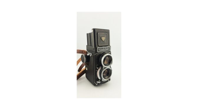 Rolleiflex Baby 4x4cm 1957 - 1963 (3a) - Het Wagenwiel Antiek