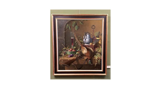 Stilleven Thomas Heesakkers 60 x 70 - Het Wagenwiel Antiek (2a)