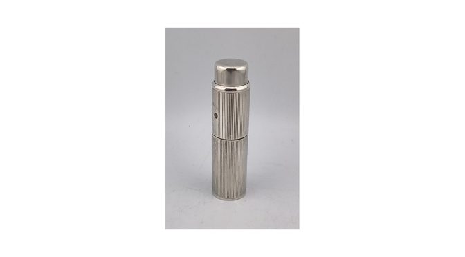 Parfumverstuiver, sterling zilver, ca.1980 (HZG1626) - Het Wagenwiel Antiek (1a)