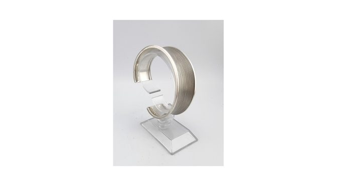 Bangle klemarmband, 1ste gehalte zilver, 20e eeuw (HS1929) - Het Wagenwiel Antiek (1a)